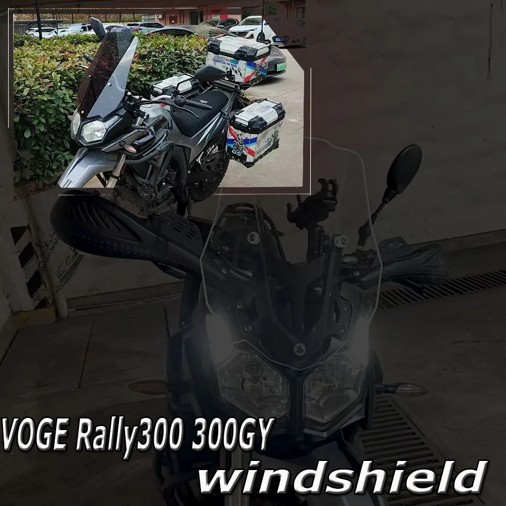Rally300 Motorcycle Windscreen Sports Wind Deflector Accessories Compatible with Loncin Rally 300 VOGE 300GY
Rally300 Motorcycle Windscreen Sports Wind Deflector Accessories Compatible with Loncin Rally 300 VOGE 300GY