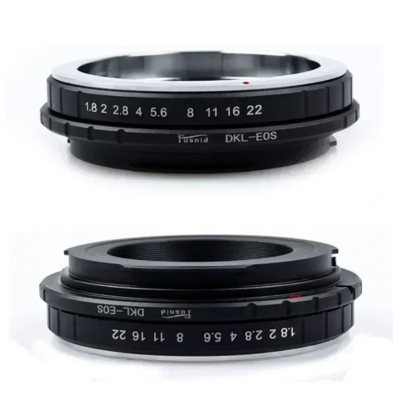 High Quality DKL-EOS Lens Adapter Ring for Voigtlander Retina DKL Lens to Canon EOS EF Mount Digital SLR Camera
High Quality DKL-EOS Lens Adapter Ring for Voigtlander Retina DKL Lens to Canon EOS EF Mount Digital SLR Camera
