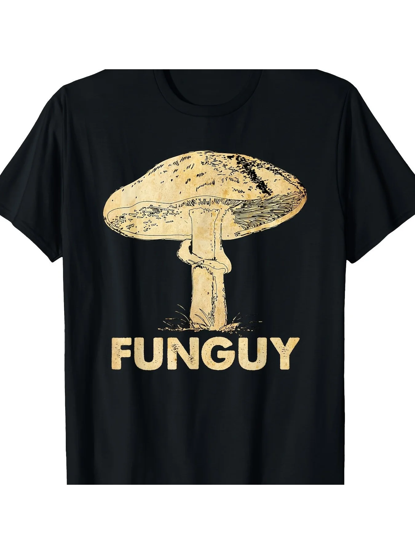 White Mushroom Print T Funny Humorous Slogan T Women Men'S Black Cotton T-shirt Comfortable Soft Street Sport Crewneck
White Mushroom Print T Funny Humorous Slogan T Women Men'S Black Cotton T-shirt Comfortable Soft Street Sport Crewneck