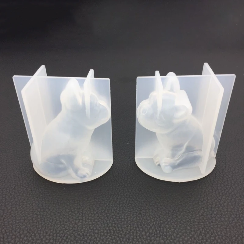 DIY Craft 3D French Bulldog Silicone Mould Handmade Aroma Gypsum Plaster Resin Mold Handicrafts Soap Candle Casting Mold Y08E
DIY Craft 3D French Bulldog Silicone Mould Handmade Aroma Gypsum Plaster Resin Mold Handicrafts Soap Candle Casting Mold Y08E