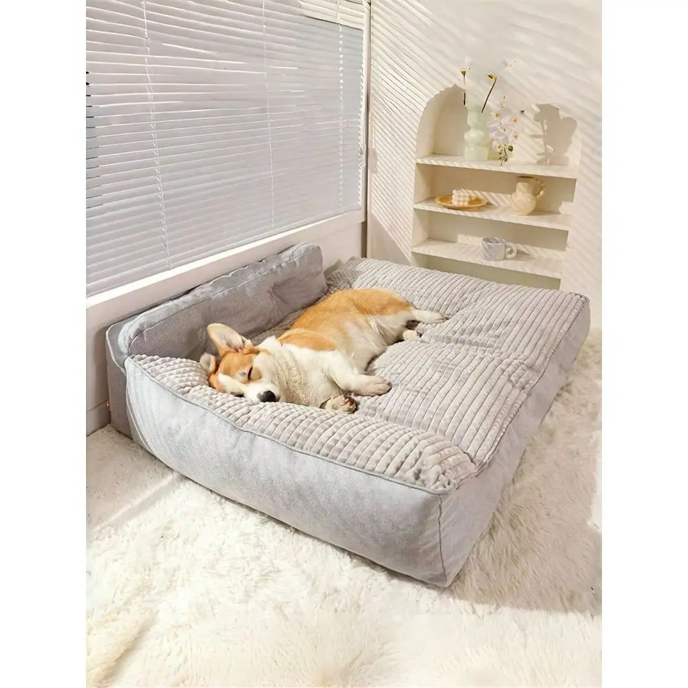 Dog Supplies Pet Furniture And Beds Dog Bed 1pc Extra Large Pet Bed Suitable For Big Golden Retrievers, AntiSlip Design, Removab
Dog Supplies Pet Furniture And Beds Dog Bed 1pc Extra Large Pet Bed Suitable For Big Golden Retrievers, AntiSlip Design, Removab