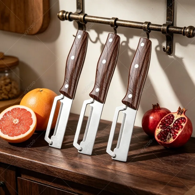 WXCOO 1/3PCS Stainless Steel Paring Knife Forged Blade Pineapple Cutter Kitchen Melon Peeler Fruit Parer Wooden Handle Knife
WXCOO 1/3PCS Stainless Steel Paring Knife Forged Blade Pineapple Cutter Kitchen Melon Peeler Fruit Parer Wooden Handle Knife