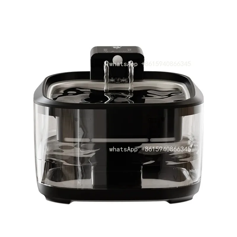 Smart Rechargeable Pet Water Fountain, Automatic Circulating Filtered Drinking Fountain for Cats and Dogs
Smart Rechargeable Pet Water Fountain, Automatic Circulating Filtered Drinking Fountain for Cats and Dogs