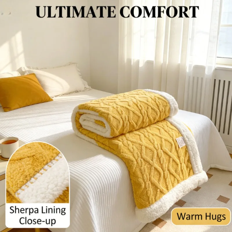 New High Weight Solid Color Fleece Blanket Group Purchase Gift Blanket for Autumn Winter
New High Weight Solid Color Fleece Blanket Group Purchase Gift Blanket for Autumn Winter