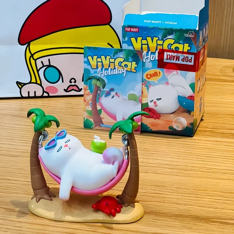 POP MART ViViCat Holiday Series Blind Box Mystery Box Guess Bag Doll Cute Anime Desktop Ornaments
POP MART ViViCat Holiday Series Blind Box Mystery Box Guess Bag Doll Cute Anime Desktop Ornaments