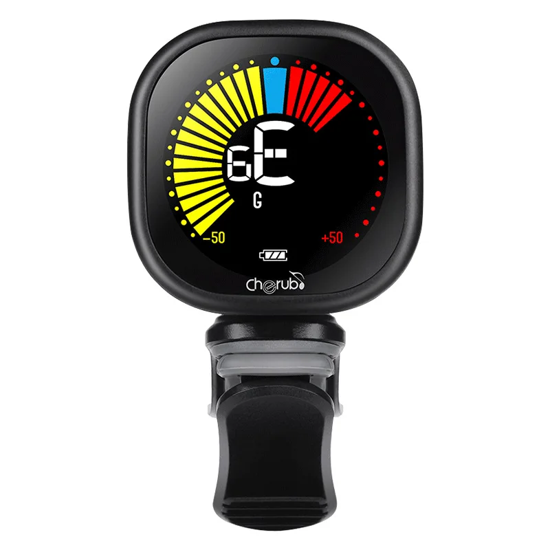 Cherub WST-670 Guitar Tuner Pedal Clip on Mini LCD Display USB Tuners Rechargeable for Chromatic Guitar Violin Ukulele
Cherub WST-670 Guitar Tuner Pedal Clip on Mini LCD Display USB Tuners Rechargeable for Chromatic Guitar Violin Ukulele