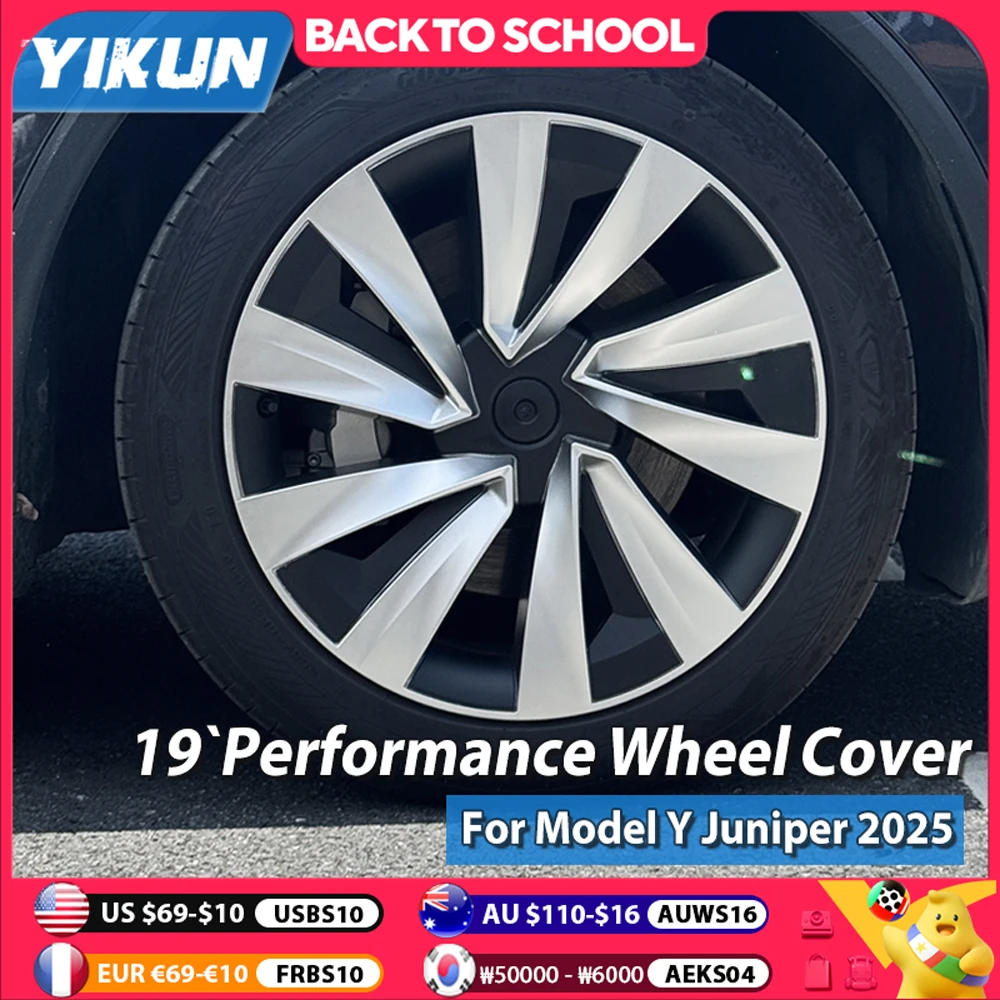 4PCS Hub Cap for Tesla Model Y Juniper 2025 Wheel Cap 19 Inch Replacement Automobile Hubcap Full Rim Car Accessories Wheel Cover
4PCS Hub Cap for Tesla Model Y Juniper 2025 Wheel Cap 19 Inch Replacement Automobile Hubcap Full Rim Car Accessories Wheel Cover