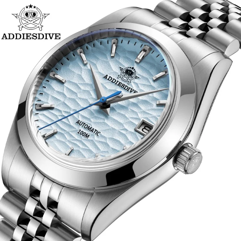 ADDIESDIVE AD2118 Men's Luxury Watch 10Bar Diver Relogios Masculino Bubble Mirror Glass Automatic Mechanical Watches
ADDIESDIVE AD2118 Men's Luxury Watch 10Bar Diver Relogios Masculino Bubble Mirror Glass Automatic Mechanical Watches