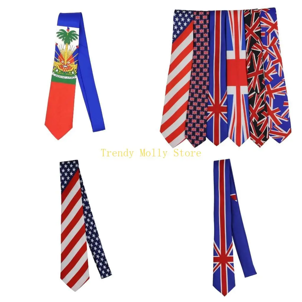 N5KB Unisex American British Pattern Long Tie Necktie for Formal Party Business Suit
N5KB Unisex American British Pattern Long Tie Necktie for Formal Party Business Suit