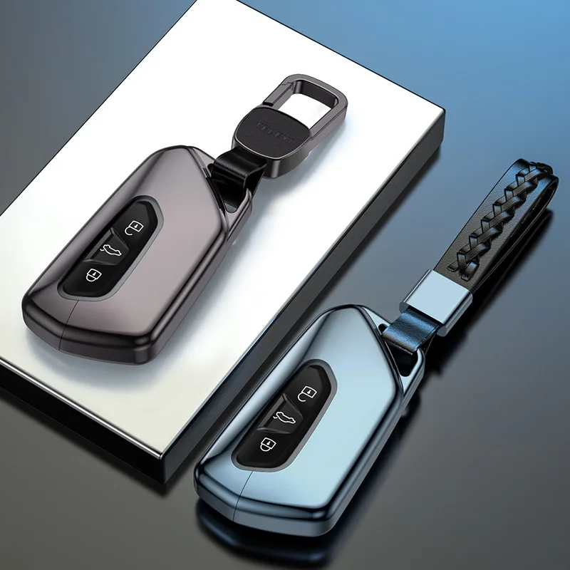 High End Aluminium Alloy for VW Volkswagen Golf 8 MK8 ID.3 ID.4 Cupra Skoda Octavia SEAT Leon MK4 2020 2021 Car Key Case Cover
High End Aluminium Alloy for VW Volkswagen Golf 8 MK8 ID.3 ID.4 Cupra Skoda Octavia SEAT Leon MK4 2020 2021 Car Key Case Cover