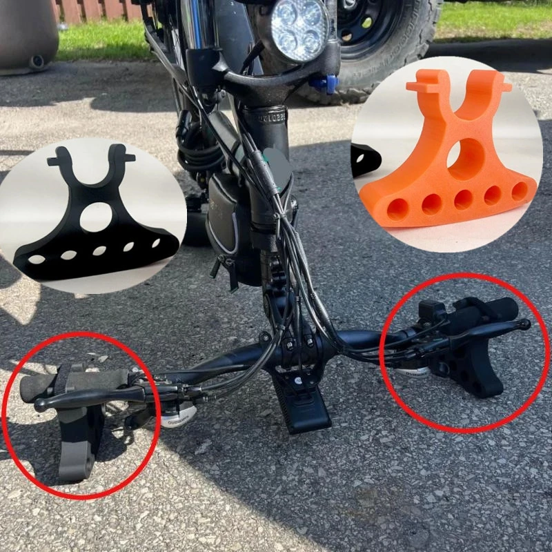 2pcs Bicycle Repair Stand Handlebar Holder Durable Plastic Structure With Stable Grip Upside Down Parking, Outdoor Maintain Tool
2pcs Bicycle Repair Stand Handlebar Holder Durable Plastic Structure With Stable Grip Upside Down Parking, Outdoor Maintain Tool