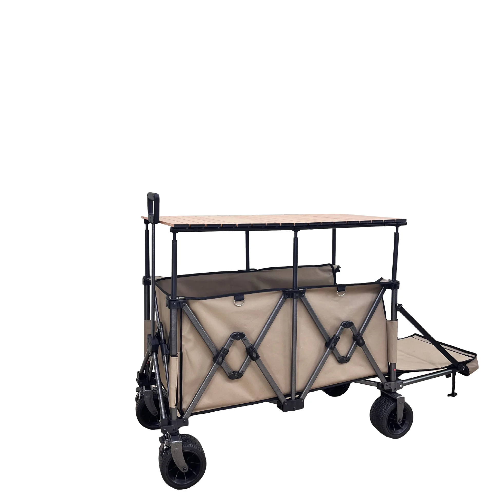 Internet celebrity stall trolley, foldable and heightened load bearing strength
Internet celebrity stall trolley, foldable and heightened load bearing strength