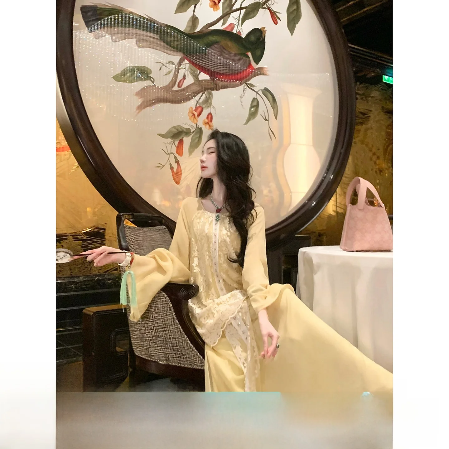 New Chinese Sle Embroidered Two-Piece Set Women's Faionable Sun Ya Yao Chi Tee-Dimensional Floral Print Top And Skirt
New Chinese Sle Embroidered Two-Piece Set Women's Faionable Sun Ya Yao Chi Tee-Dimensional Floral Print Top And Skirt