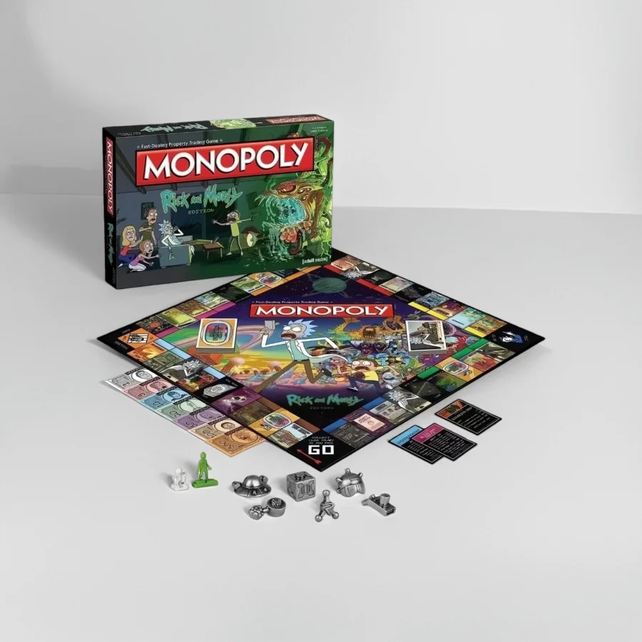 Hasbro Gaming Monopoly: Rick and Morty Edition Board Game | Cartoon Network Game for Families, Includes Collectible Monopoly
Hasbro Gaming Monopoly: Rick and Morty Edition Board Game | Cartoon Network Game for Families, Includes Collectible Monopoly