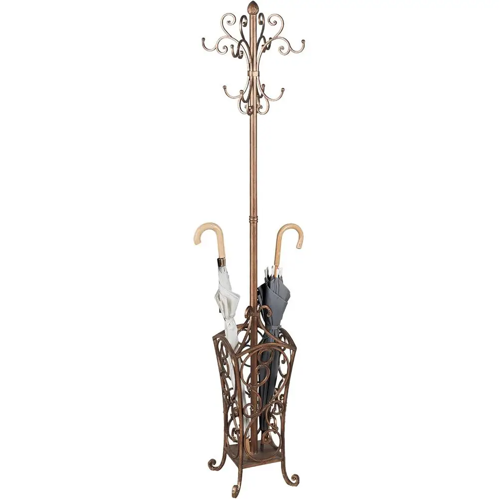 Kensington Coat and Hat Rack Stand Antique Gold
Kensington Coat and Hat Rack Stand Antique Gold