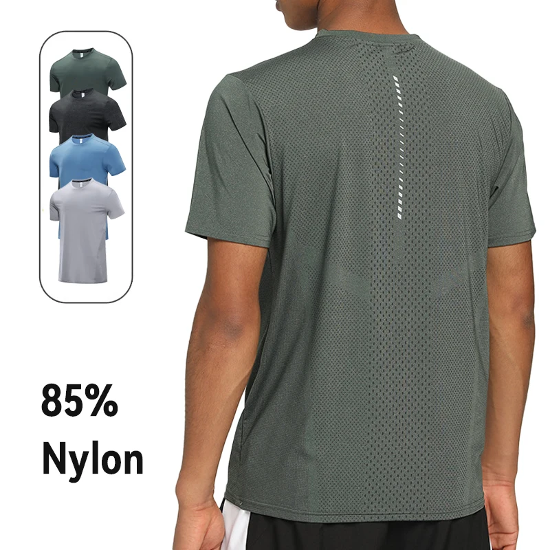 (L-5XL) Быстросохнущая мужская футболка для тренировок, крутая нейлоновая рубашка из ледяного шелка для бега в тренажерном зале, впитывающая влагу, свободные спортивные топы для фитнеса
(L-5XL) Быстросохнущая мужская футболка для тренировок, крутая нейлоновая рубашка из ледяного шелка для бега в тренажерном зале, впитывающая влагу, свободные спортивные топы для фитнеса