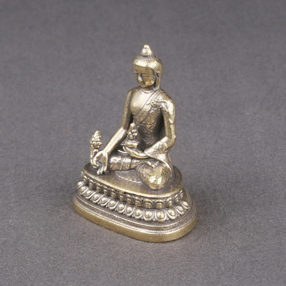 Sculpture Medicine Buddha Statue Shaped Figurine Indoor Chakra Decor Brass Craft Adorn
Sculpture Medicine Buddha Statue Shaped Figurine Indoor Chakra Decor Brass Craft Adorn