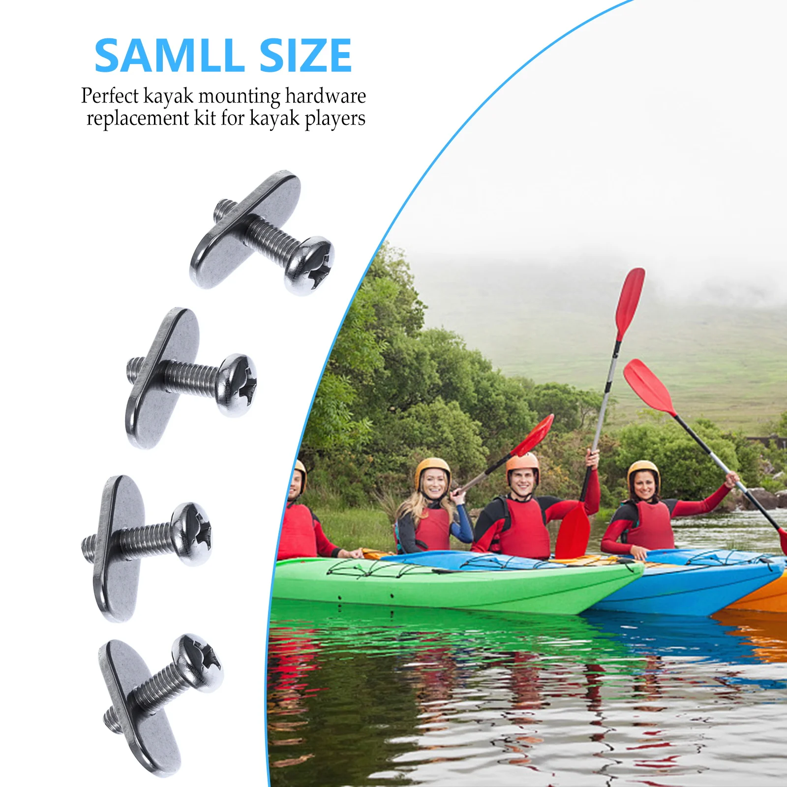 Stainless Nut Set 304 Grade Corrosion Resistant Kayak Canoe Mounting System Screw Nuts Replacement Kit Boat
Stainless Nut Set 304 Grade Corrosion Resistant Kayak Canoe Mounting System Screw Nuts Replacement Kit Boat