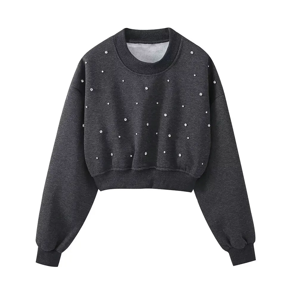 TRAF Women 2024 Autumn and Winter New Fashion Lazy Style Short Paneled Sweater Chic Round Neck Casual Long Sleeve Top Mujer
TRAF Women 2024 Autumn and Winter New Fashion Lazy Style Short Paneled Sweater Chic Round Neck Casual Long Sleeve Top Mujer