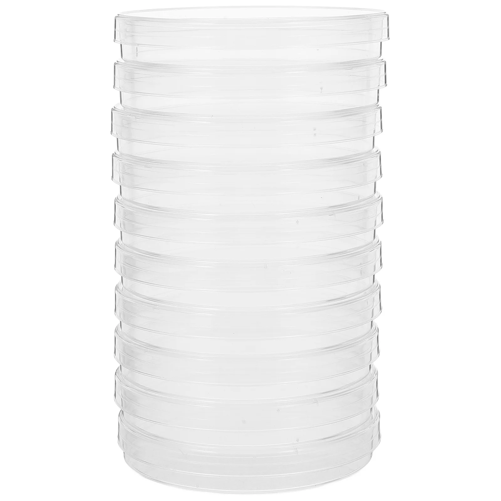 10Pcs Plastic Petri Dish Set Clear Lab Plates for Cell Culture Microbiology Mycology Supplies Scientific Laboratory Use
10Pcs Plastic Petri Dish Set Clear Lab Plates for Cell Culture Microbiology Mycology Supplies Scientific Laboratory Use