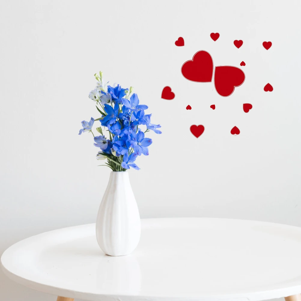 Heart Wall Sticker Love-shaped Floor Decal Heart-shaped Self-adhesive Stickers Decals Red Clings
Heart Wall Sticker Love-shaped Floor Decal Heart-shaped Self-adhesive Stickers Decals Red Clings