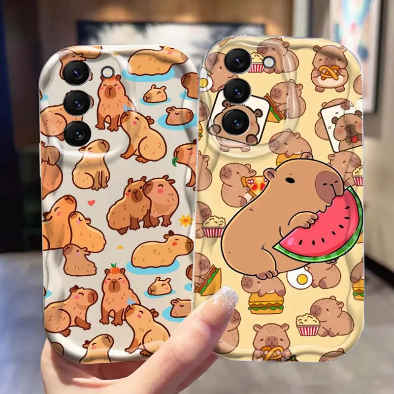 Cartoon Capybara Popular Art Phone Case For Samsung S25 S24 S23 S22 S21 S20 A04 A05s A05 A06 Ultra Plus FE 5G Wave Oil
Cartoon Capybara Popular Art Phone Case For Samsung S25 S24 S23 S22 S21 S20 A04 A05s A05 A06 Ultra Plus FE 5G Wave Oil