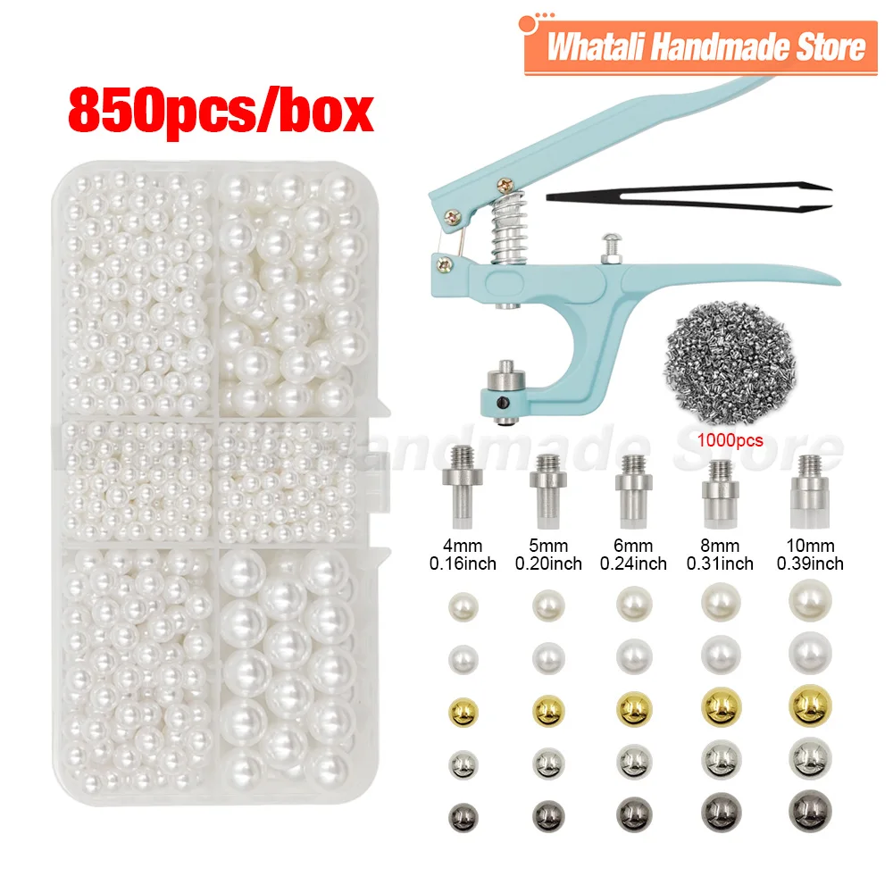 Pearl Manual Tool with 4-10mm Resin Beads Pearl Setting Machine Kit For Fixing Pearls Beads on Fabric Garment DIY Accessories
Pearl Manual Tool with 4-10mm Resin Beads Pearl Setting Machine Kit For Fixing Pearls Beads on Fabric Garment DIY Accessories