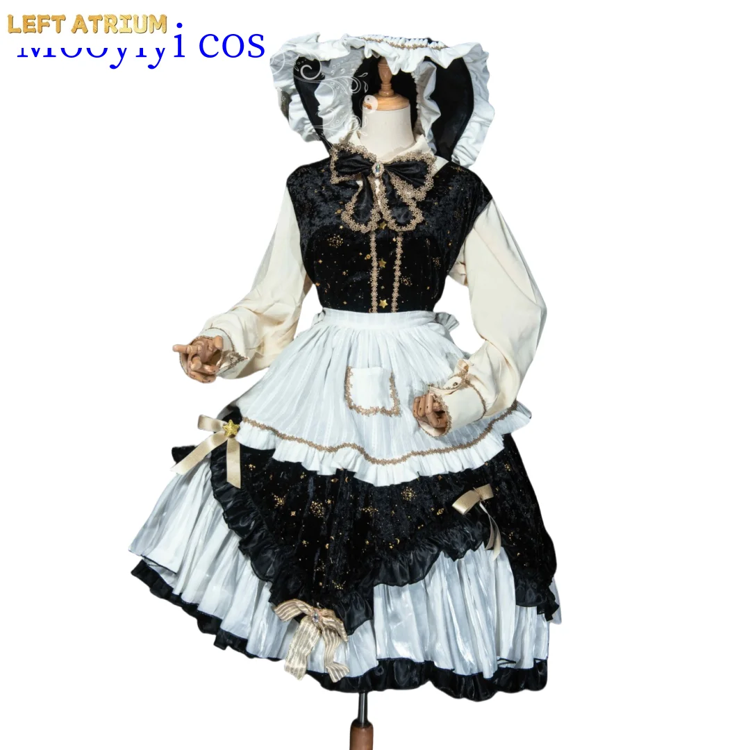 New Mooyiyi cos Kirisame Marisa Cosplay costume Halloween Christmas Role Playing Party Comic Lolita Dress New Touhou Project
New Mooyiyi cos Kirisame Marisa Cosplay costume Halloween Christmas Role Playing Party Comic Lolita Dress New Touhou Project