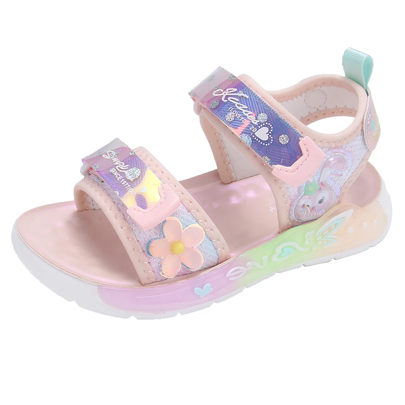Summer Girls Pink Sandals Toddler Baby Fashion Princess Little Girl Shoes Kids Open Toe Non-slip Beach Sandals
Summer Girls Pink Sandals Toddler Baby Fashion Princess Little Girl Shoes Kids Open Toe Non-slip Beach Sandals