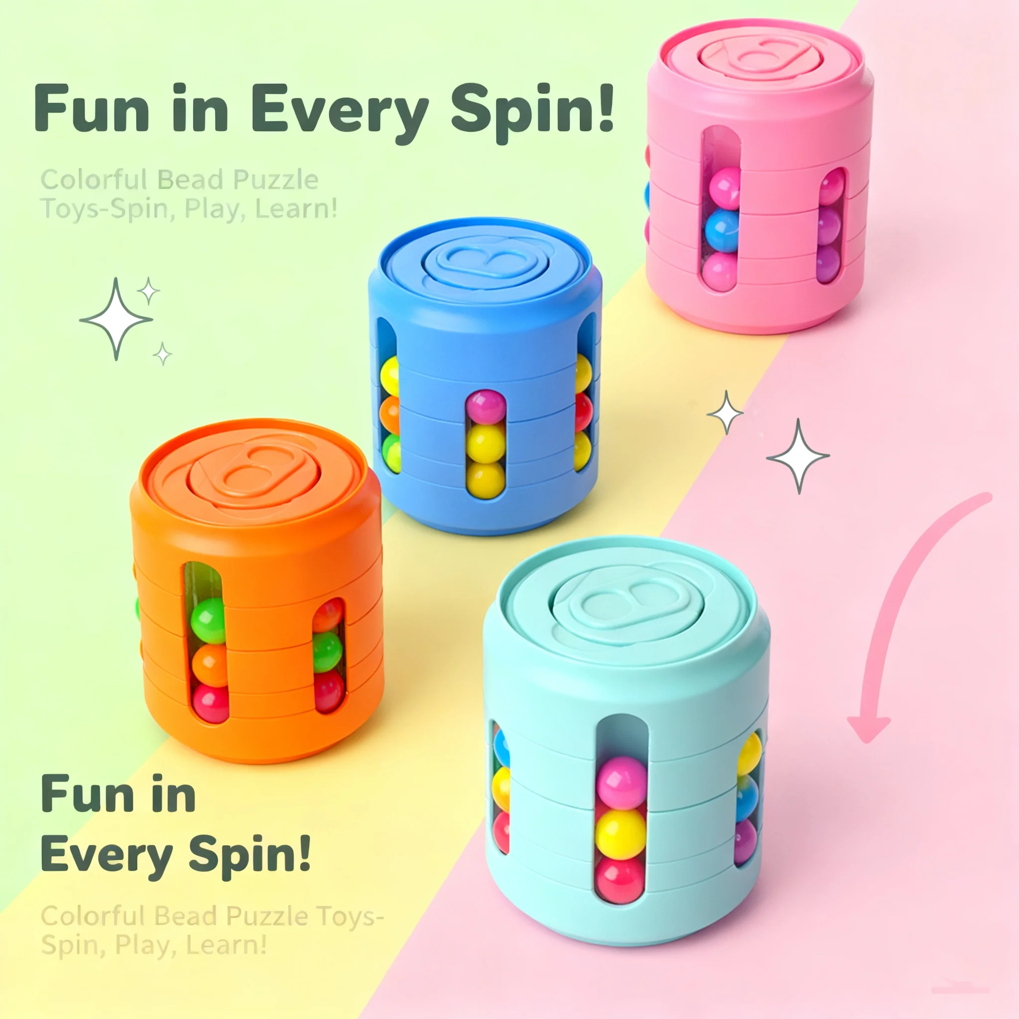 Colorful Magic Spinning Beans Fidget Spinner Decompression Tool Stress Reliever For Children And Adults Multiple Functions
Colorful Magic Spinning Beans Fidget Spinner Decompression Tool Stress Reliever For Children And Adults Multiple Functions