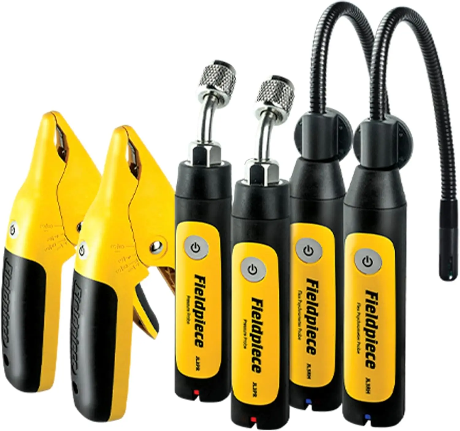 Fieldpiece - Job Link System HVACR Wireless Probe Kit - JL3KH6 - Fast Accurate Temps with Rapid Rail Technology - HVAC Tools with Padded
Fieldpiece - Job Link System HVACR Wireless Probe Kit - JL3KH6 - Fast Accurate Temps with Rapid Rail Technology - HVAC Tools with Padded