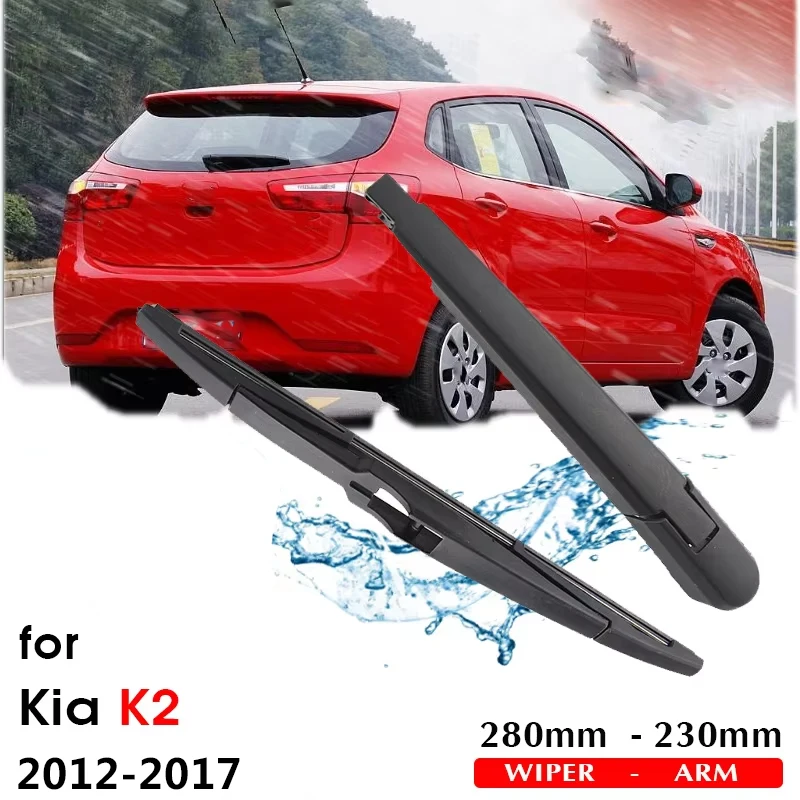 Car Wiper Blade Rear Back Window Windscreen Windshield Wipers For KIA K2 Hatchback 280mm 2012 - 2017 Auto Accessories
Car Wiper Blade Rear Back Window Windscreen Windshield Wipers For KIA K2 Hatchback 280mm 2012 - 2017 Auto Accessories