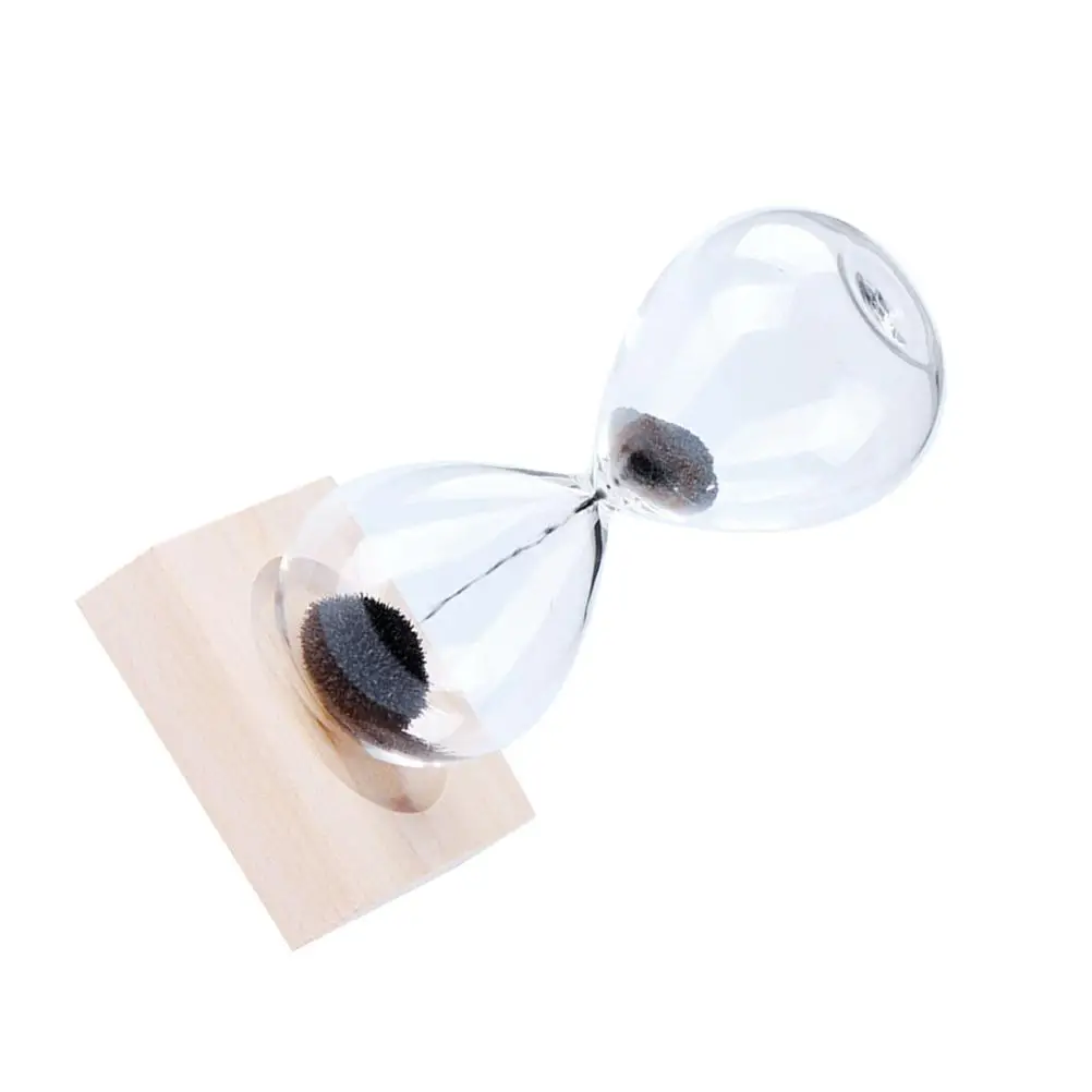 Glass Sand Timer for Desktop Decor Living Room Office Bedroom Magnetic nament Creative Design Use Fun Gift
Glass Sand Timer for Desktop Decor Living Room Office Bedroom Magnetic nament Creative Design Use Fun Gift