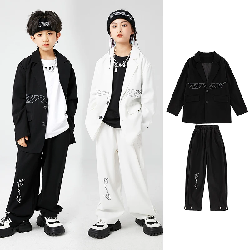Children Stage Costume Street Dance Performance Clothes Girls Kpop Jazz Dance Outfit White/Black Hip Hop Dancing Suit YS4520
Children Stage Costume Street Dance Performance Clothes Girls Kpop Jazz Dance Outfit White/Black Hip Hop Dancing Suit YS4520