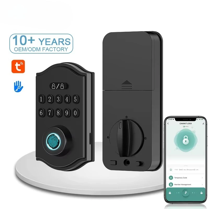 Tuya with Fingerprint 60/70mm Aluminum Alloy Handle for Home Security and Protection Daretang Smart Locks
Tuya with Fingerprint 60/70mm Aluminum Alloy Handle for Home Security and Protection Daretang Smart Locks