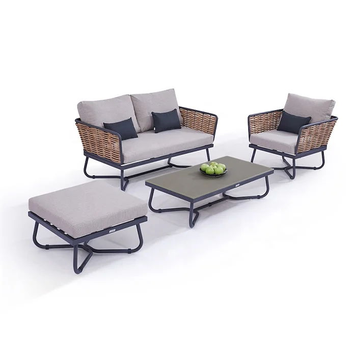 for Garden Furniture Rattan Aluminum Outdoor Metal Balcony Sofa Set
for Garden Furniture Rattan Aluminum Outdoor Metal Balcony Sofa Set