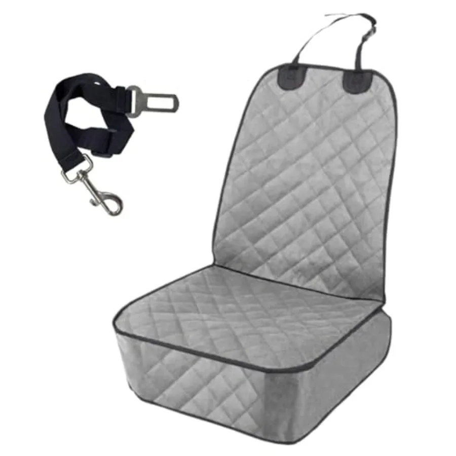 Universal Waterproof Scratch Proof Dog Car Seat Cover with Side Flaps Nonslip Grey Car Seat Protector for Cars SUVs Trucks Safe
Universal Waterproof Scratch Proof Dog Car Seat Cover with Side Flaps Nonslip Grey Car Seat Protector for Cars SUVs Trucks Safe