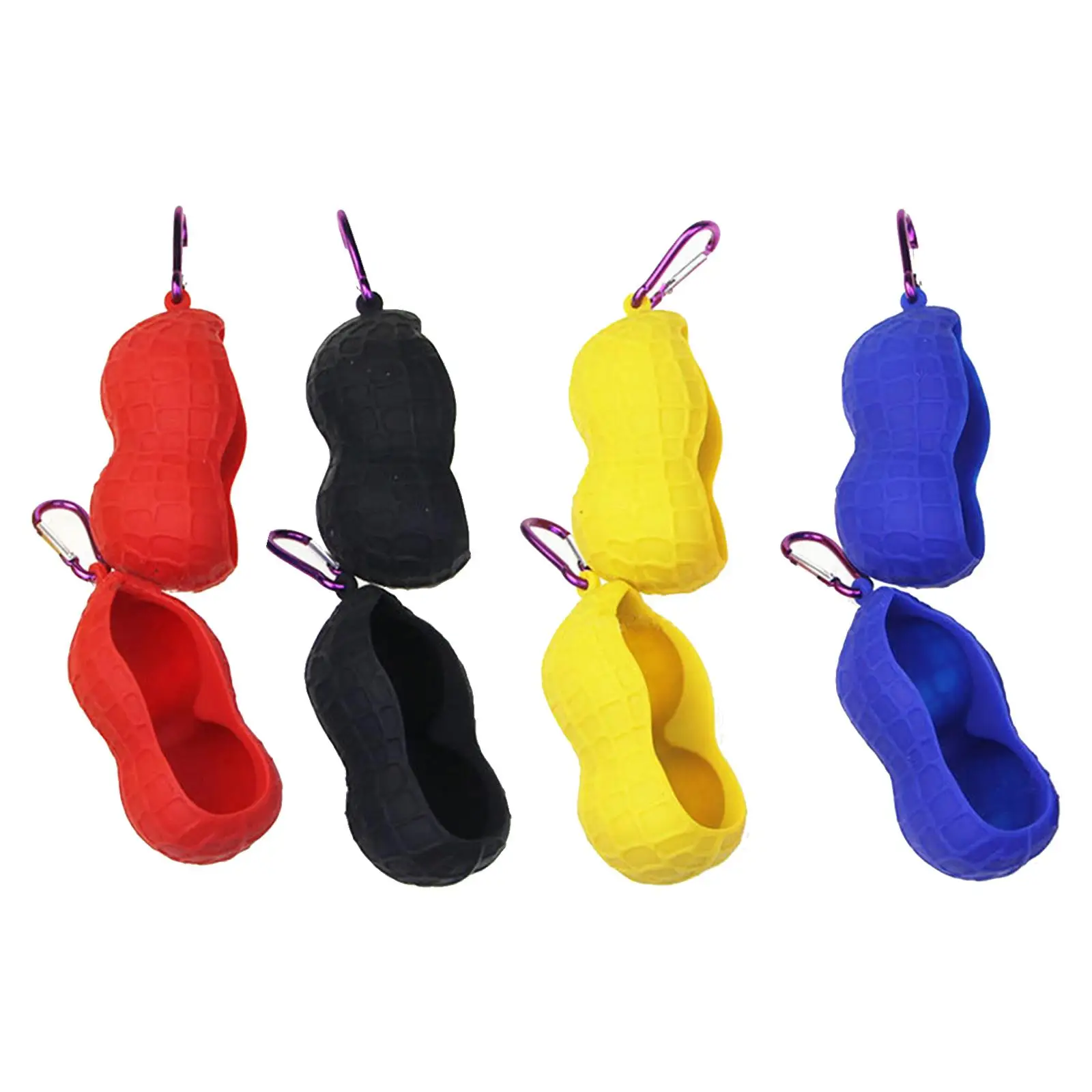 Peanut Shape Golf Ball Holder Premium Silicone Double Holes Portable Golf Pouch Bag for Golf Club Practice Storage
Peanut Shape Golf Ball Holder Premium Silicone Double Holes Portable Golf Pouch Bag for Golf Club Practice Storage
