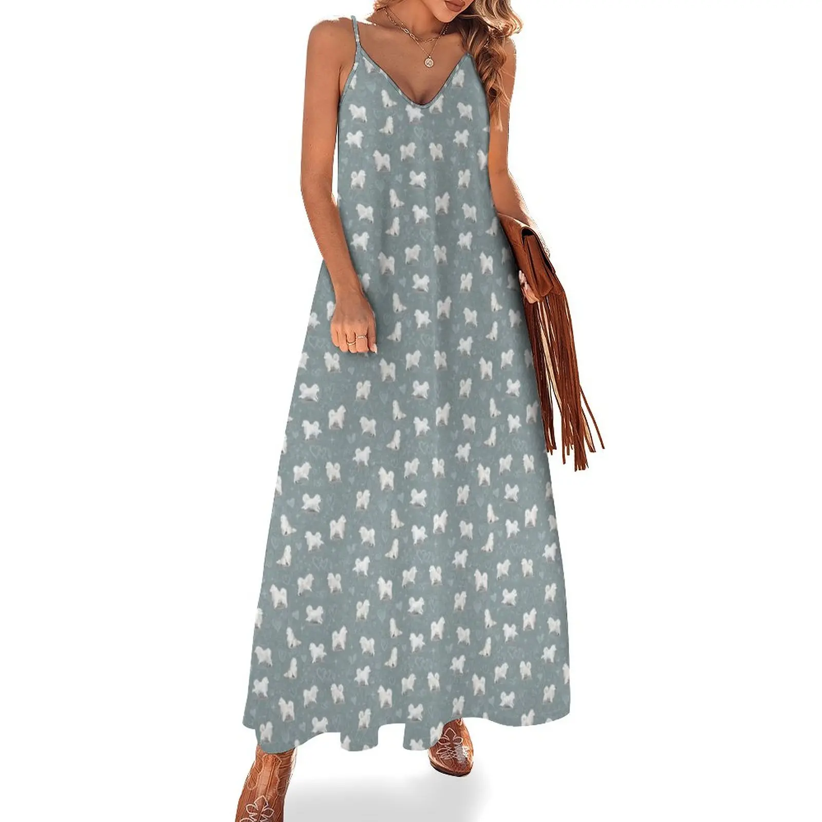 American Eskimo Dog Sleeveless Dress loose women's dress dresses women summer 2025 dresses for prom
American Eskimo Dog Sleeveless Dress loose women's dress dresses women summer 2025 dresses for prom