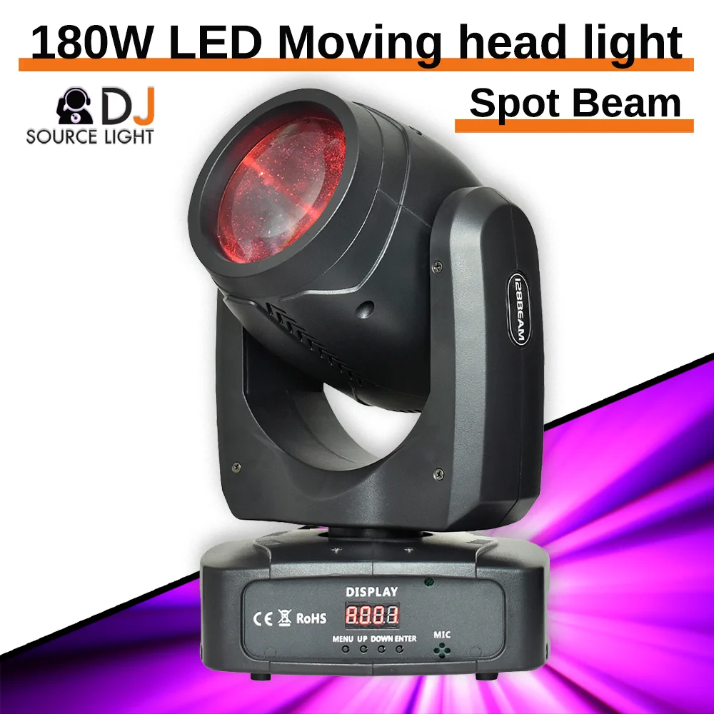 YUER 180W LED Beam Spot Lights Moving Head Lighting 11/13CH DMX Control Disco DJ Christmas Music Party Stage show Spotlight
YUER 180W LED Beam Spot Lights Moving Head Lighting 11/13CH DMX Control Disco DJ Christmas Music Party Stage show Spotlight