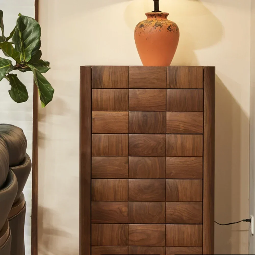 Walnut Chest of Drawers Solid Wood Living Room Cabinet Bedroom Chest of Drawer Complete Set
Walnut Chest of Drawers Solid Wood Living Room Cabinet Bedroom Chest of Drawer Complete Set
