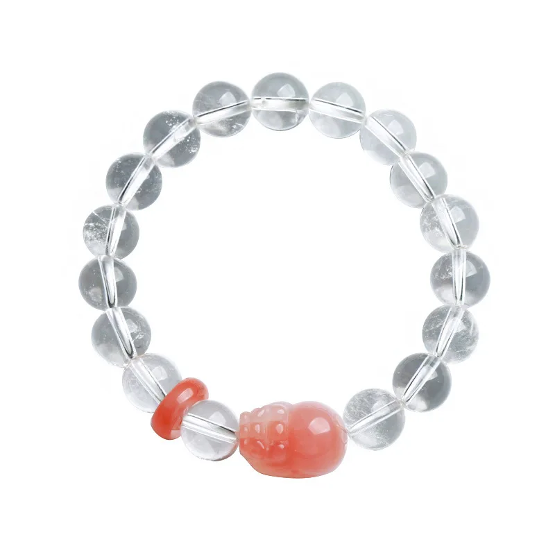 White Crystal Yanyuan Agate Pixiu Beaded Bracelet Light Luxury Elegant Prayer Beads Bracelet for Women Gifts
White Crystal Yanyuan Agate Pixiu Beaded Bracelet Light Luxury Elegant Prayer Beads Bracelet for Women Gifts