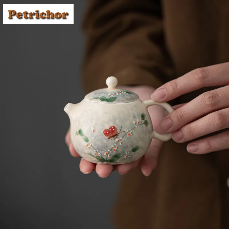 130 мл ручной рисунок орхидеи-бабочки Xishi чайник роскошный чайник для заварки чая чайник с фильтром украшения для набора чая поставки
130 мл ручной рисунок орхидеи-бабочки Xishi чайник роскошный чайник для заварки чая чайник с фильтром украшения для набора чая поставки