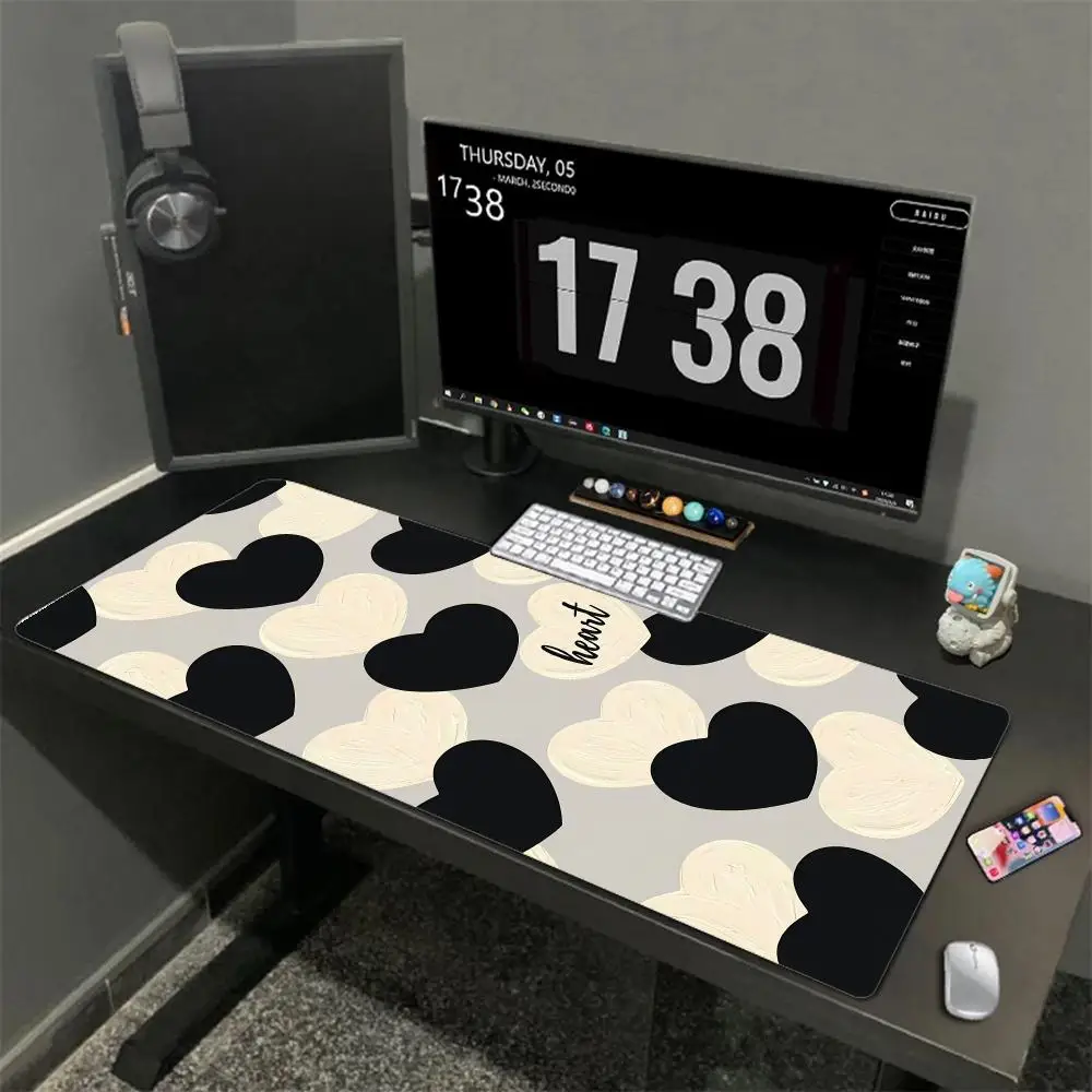 Oversized personalized gaming computer keyboard pad for office use with locked edge mouse pad
Oversized personalized gaming computer keyboard pad for office use with locked edge mouse pad