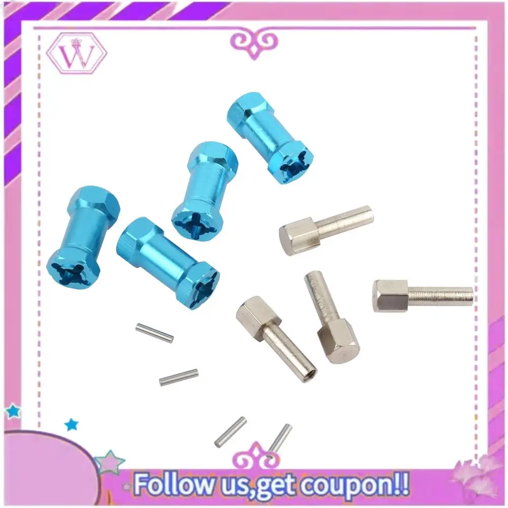 Upgraded 4Pcs Aluminum RC Car 12Mm Hex Wheel Hub Drive Adaptor Extension Combiner Coupler For 1/10 RC Crawler Axial SCX10 D90
Upgraded 4Pcs Aluminum RC Car 12Mm Hex Wheel Hub Drive Adaptor Extension Combiner Coupler For 1/10 RC Crawler Axial SCX10 D90