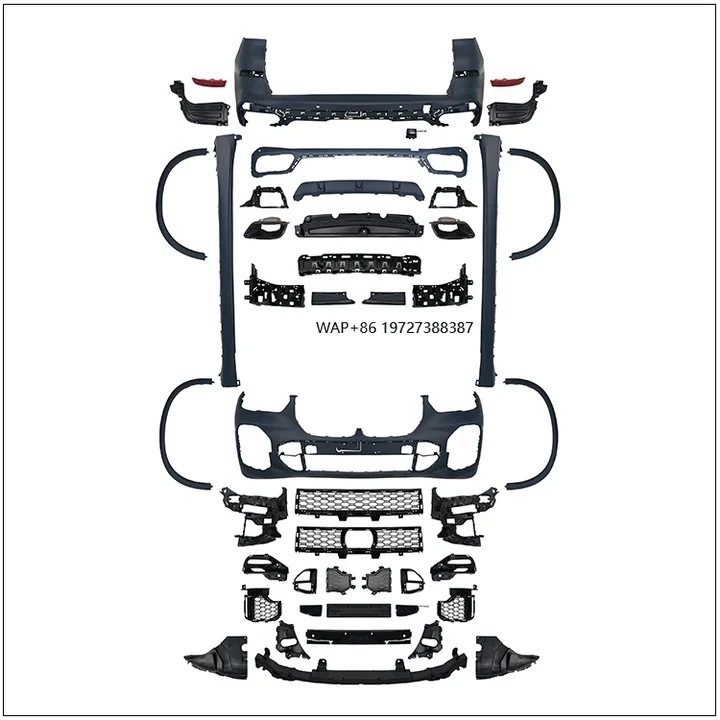 2019-2022 X5 G05 Carbon Fiber Body Kit Newly upgraded front and rear car bumpers with side skirts for X5M auto parts
2019-2022 X5 G05 Carbon Fiber Body Kit Newly upgraded front and rear car bumpers with side skirts for X5M auto parts