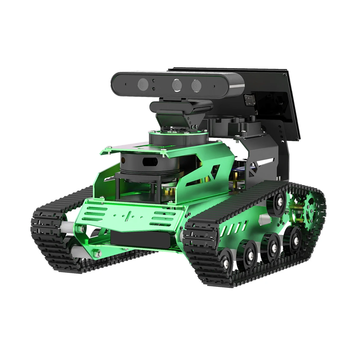 Hiwonder JetTank Python Programming Jetson Nano ROS Robot Tank with Lidar Support SLAM Mapping Navigation Starter Robotic Kits
Hiwonder JetTank Python Programming Jetson Nano ROS Robot Tank with Lidar Support SLAM Mapping Navigation Starter Robotic Kits