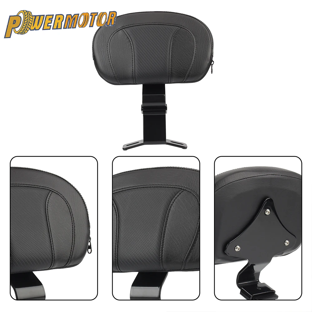 Motorcycle Backrest Front Driver Rider Cushion Back Mounting Kit For Harley Touring Electra Road Street Glide Road King 09-22
Motorcycle Backrest Front Driver Rider Cushion Back Mounting Kit For Harley Touring Electra Road Street Glide Road King 09-22