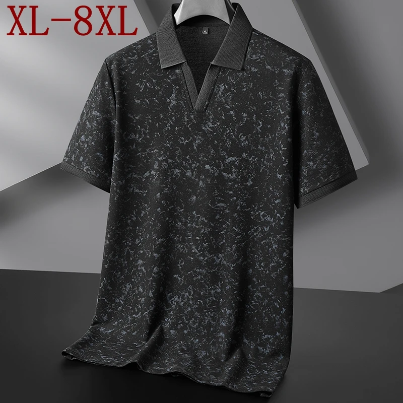 Мужские поло-рубашки 8XL, 7XL, 6XL: Новинка 2026 года, летние, элитные, люксовые, модные, с принтом, свободного кроя, с отложным воротником, футболка-поло для мужчин
Мужские поло-рубашки 8XL, 7XL, 6XL: Новинка 2026 года, летние, элитные, люксовые, модные, с принтом, свободного кроя, с отложным воротником, футболка-поло для мужчин