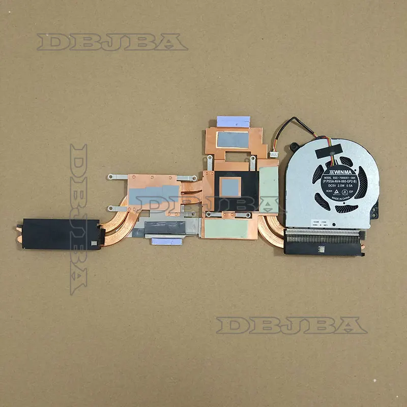 CPU GPU FAN&Heatsink For CLEVO 6-31-NV4PN-100 EGC-70060S1-0AH P.PSSA-NV4-060-GP2-B 5V 2.5W 0.5A fan
CPU GPU FAN&Heatsink For CLEVO 6-31-NV4PN-100 EGC-70060S1-0AH P.PSSA-NV4-060-GP2-B 5V 2.5W 0.5A fan